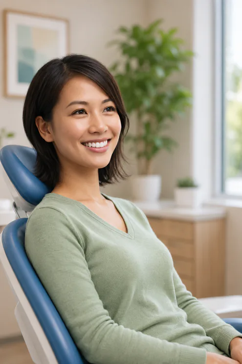 Patient receiving dental care in Scarborough